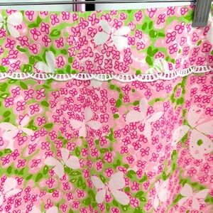 White tag VINTAGE Lilly Pulitzer size 10 lined zipper back skirt